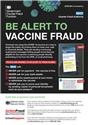 Be Aware of Covid-19 Vaccination Fraud.
