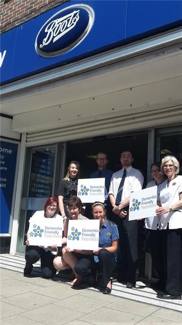  - Boots join the effort to help make Petersfield Dementia Friendly