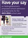 Have your say on Nottinghamshire’s proposed school admission arrangements