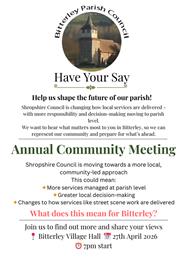 Annual Community Meeting 2026