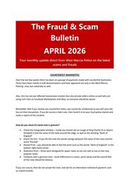 COUNTERFEIT BANKNOTES