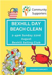 Beach Clean on Bexhill Day!