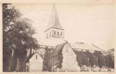 Church of St Lawrence c1920 - New Postcard added to website