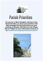 Parish Priorities