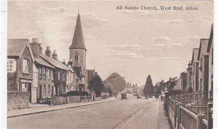 All Saints Church, West End  - New Postcard added to website
