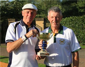 Winners Dave Wood/Trevor Attey - Open Pairs Competition 2019