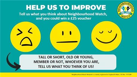  - Take part in a short Insights Survey and win a £25 voucher