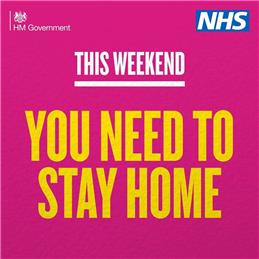 Stay safe. Stay Home. Sevenoaks Covid 19 toll.