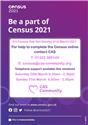 Be part of Census 2021