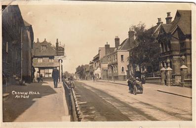 Crown Hill c1912 - New Postcard added to website
