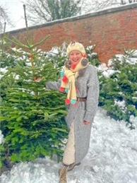 Nothing Says Cosy Like A Christmas Tree All Lit Up