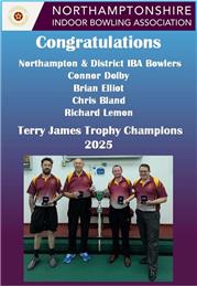 Winners of Terry James Trophy 2025