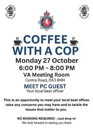 Coffee with a Cop - 27th October 2025