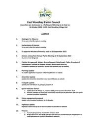 EWPC Meeting 16/10/23