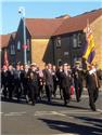 97 year old veteran leads RBL Portishead parade