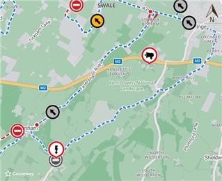 Temporary Road Closure - Newnham Lane, Eastling - 12th February 2026