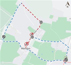 Temporary Road Closure & 20MPH Speed Limit - Preston Road & Spratling Street, Ramsgate - 22nd December 2025