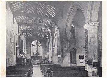 St Lawrence Interior c1960  - New Postcard added to website