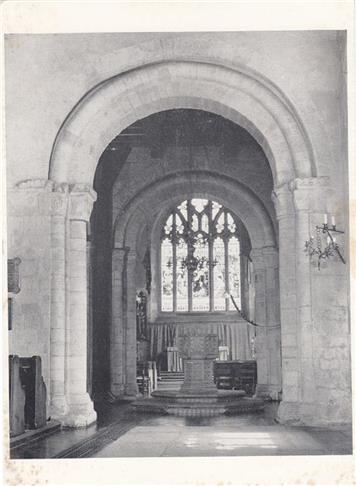 St Lawrence Interior c1960  - New Postcard added to website