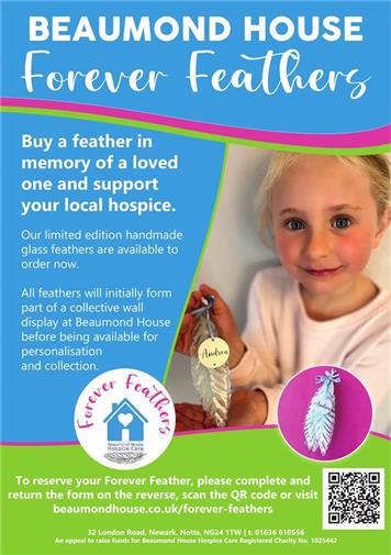  - Beaumond House launches Forever Feathers appeal