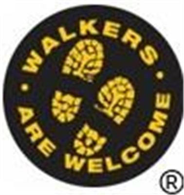 Much Wenlock Walkers are Welcome Logo