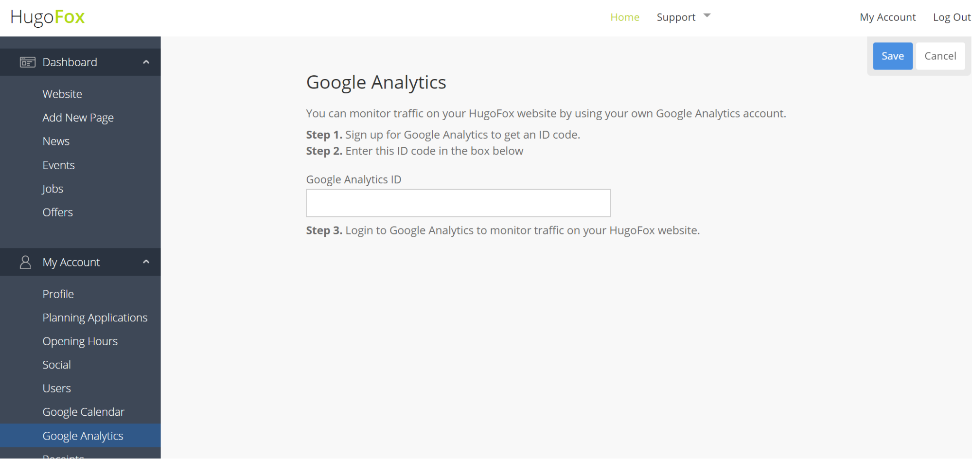 How To Add Google Analytics To HugoFox HugoFox Connecting Communities