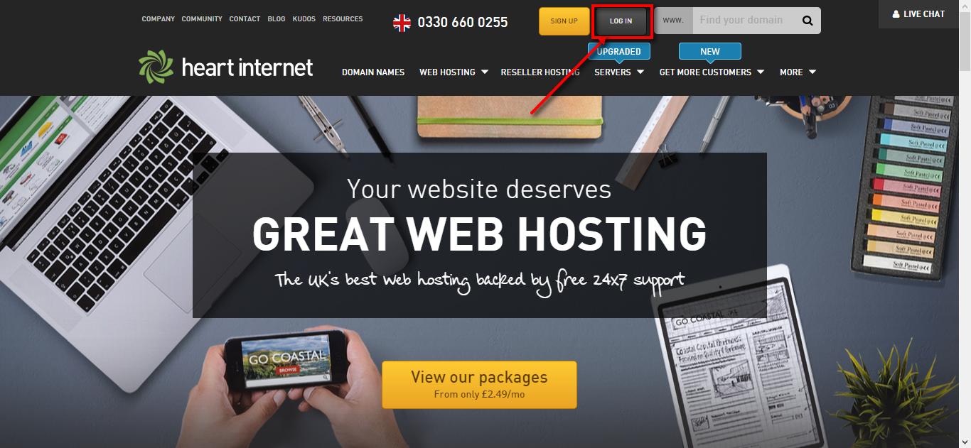 Using A Domain Hosted By Heart HugoFox Connecting Communities