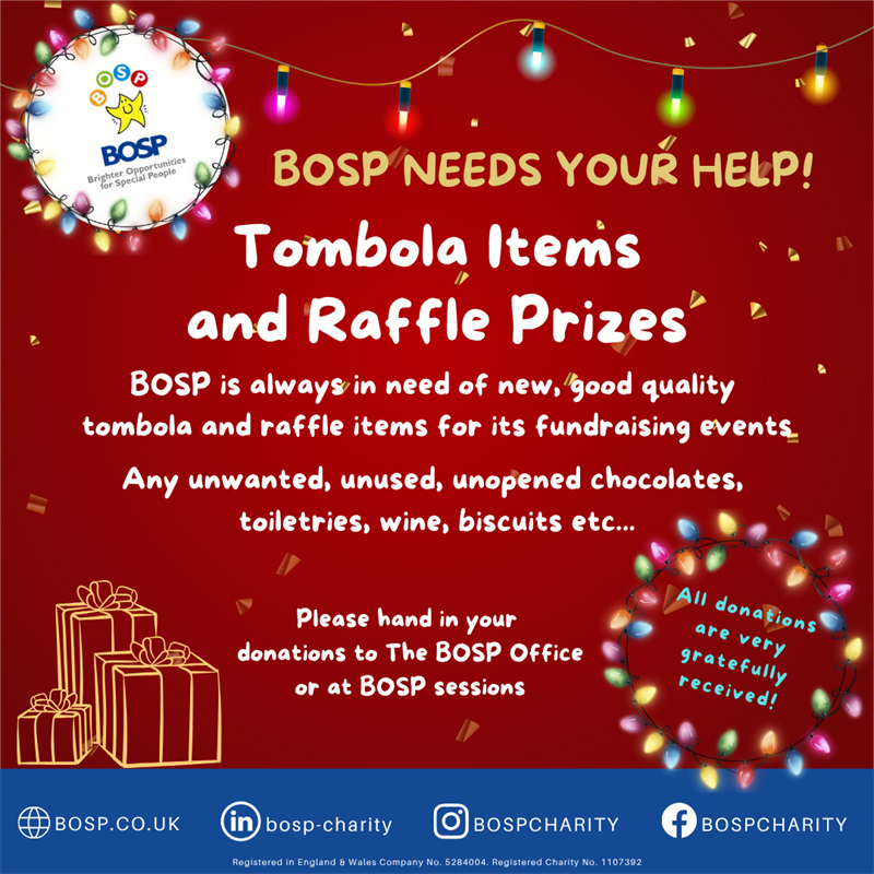 Tombola Items & Raffle Prizes - Donation Stations now at Sessions ...