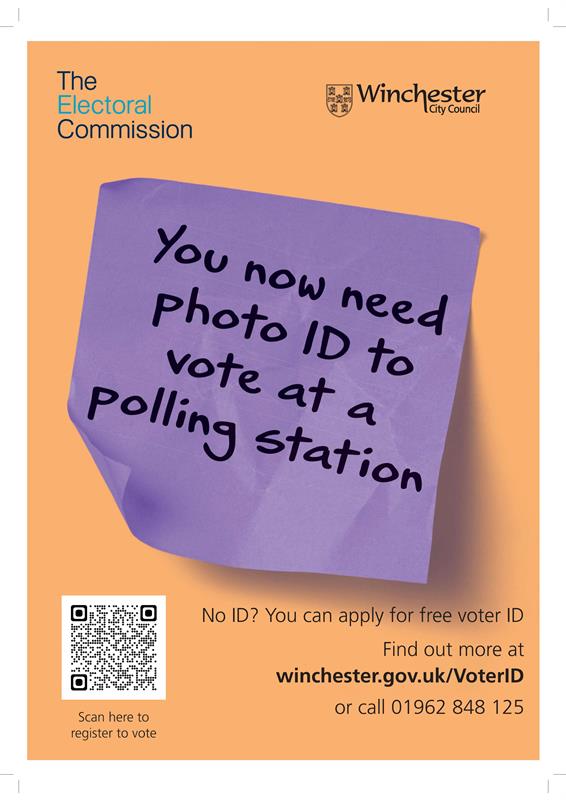Photo Voter ID is now needed to vote, Headbourne Worthy, Winchester