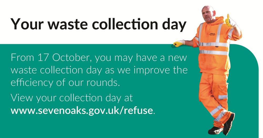 Sevenoaks District Council New waste collection rounds, South Darenth
