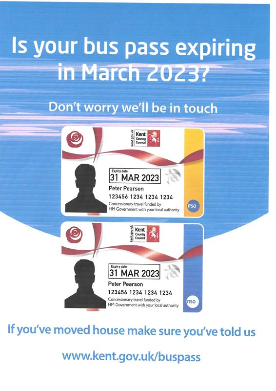 Is your bus pass expiring in March 2023, Dartford Local News HugoFox